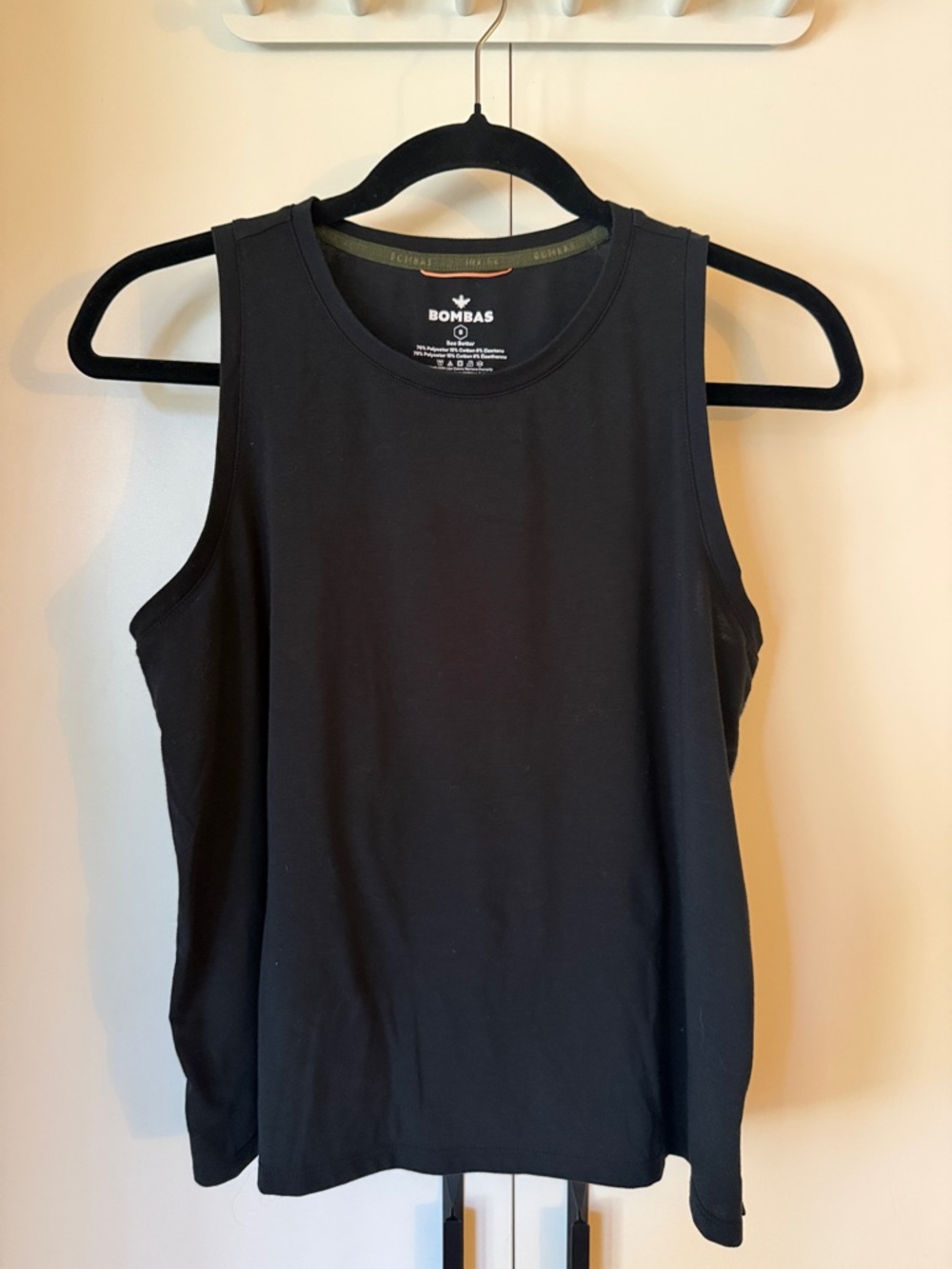 Bombas women’s soft tech tank - black - small